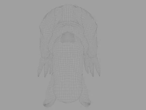 shrieker from tremors 3D Model
