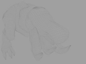 shrieker from tremors Modello 3D