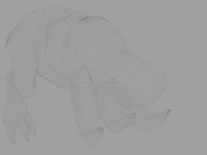 shrieker from tremors 3D Model