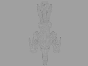 shrieker from tremors 3D Model