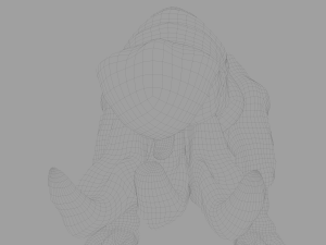 shrieker from tremors Modello 3D