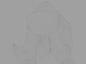 shrieker from tremors 3D Model