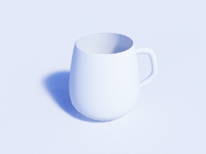 one cup with 8 different texture maps Modello 3D