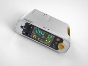 रोगी मॉनिटर फिलिप्स श्योरसाइन्स वीएम1 3D मॉडल