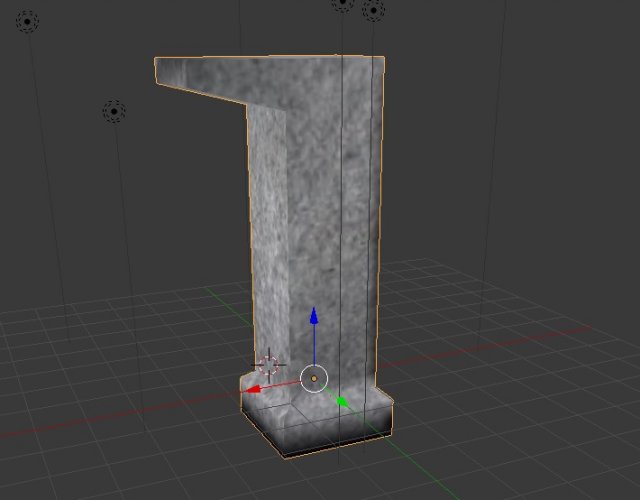 concrete buildings 3D 模型 .c4d .max .obj .3ds .fbx .stl .blend 