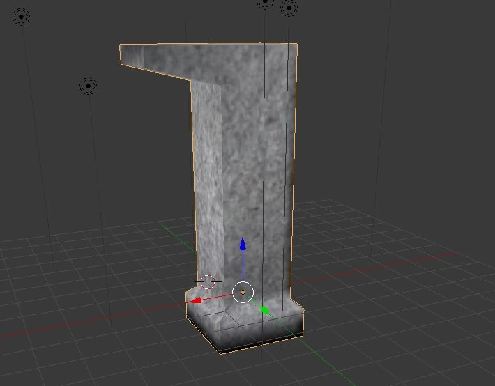 concrete buildings 3D Model .c4d .max .obj .3ds .fbx .stl .blend