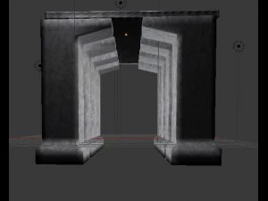 concrete buildings 3D Model