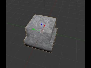 concrete buildings 3D Model