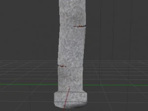 concrete buildings 3D Model