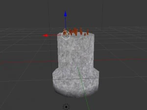 concrete buildings 3D Model