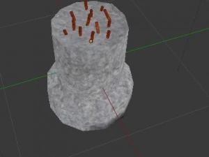 concrete buildings 3D Model