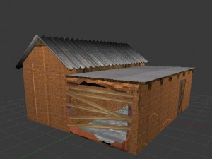 the barn 3D Model