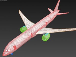 boeing 787 dreamliner 3dprintable 3d print model Modèles 3D en vedette