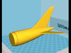 boeing 787 dreamliner 3dprintable 3d print model Modèles 3D en vedette