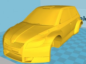 skoda fabia s2000 wrc 3D 프린트 모델