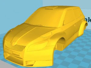 skoda fabia s2000 wrc 3D Print Model