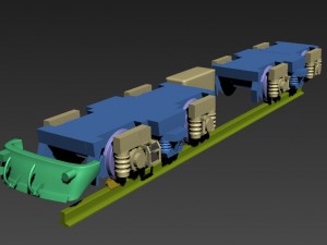 chs7 locomotive 3Dプリントモデル