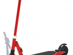 踢滑板车 3D 模型