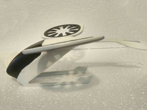 futuristic aircraft diy 3d model 3d print model 3D Принт Модель