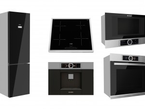 kitchen appliances bosch 3D Model