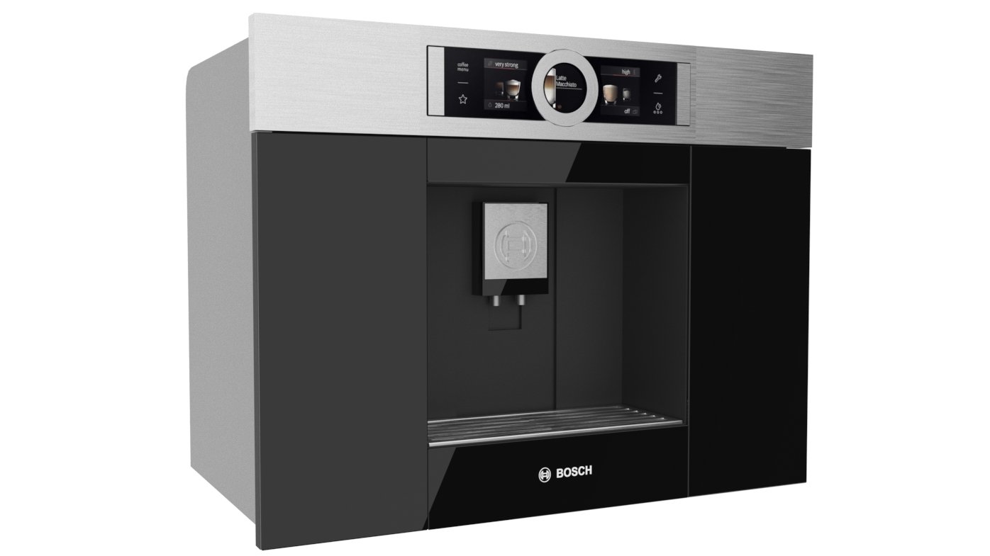 Kitchen Appliances Bosch 3d Model In Kitchen 3dexport