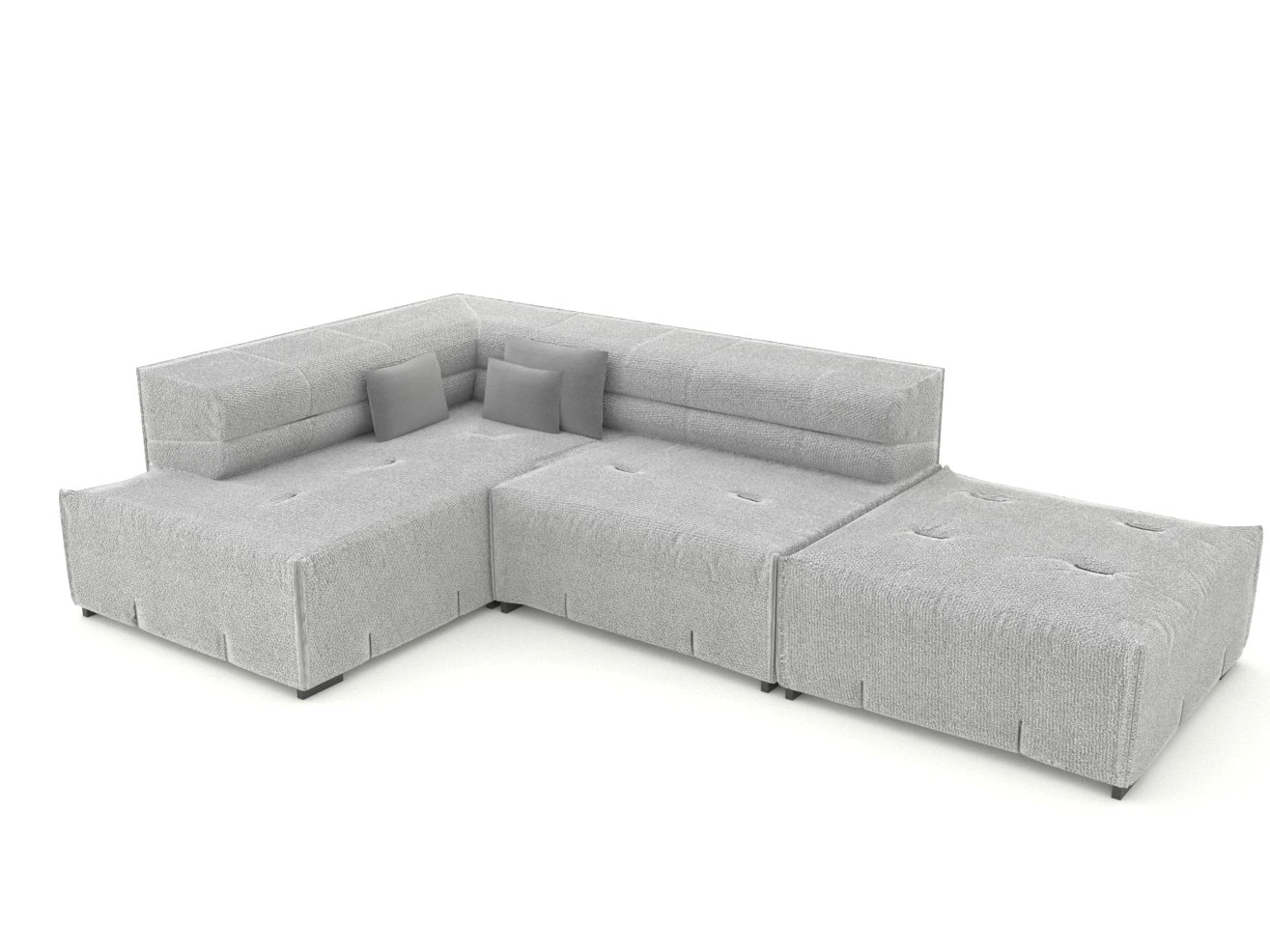 sofa tufty too 3D Model .c4d .max .obj .3ds .fbx .stl .blend 