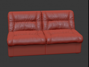 sofa vizit neapol 3D मॉडल