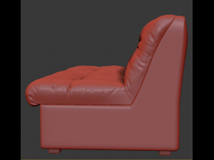 sofa vizit neapol 3D मॉडल