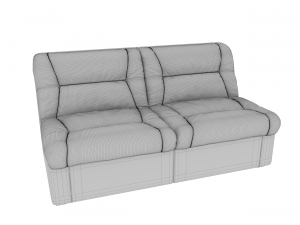 sofa vizit neapol 3D मॉडल