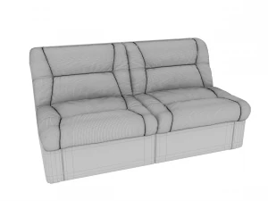 sofa vizit neapol 3D Model