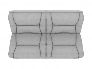 sofa vizit neapol 3D मॉडल