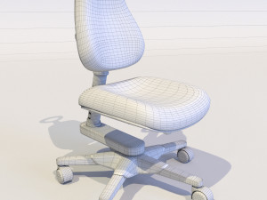 mealux newton chair 3D मॉडल