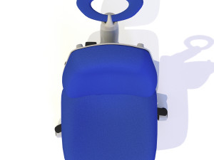 mealux newton chair 3D मॉडल