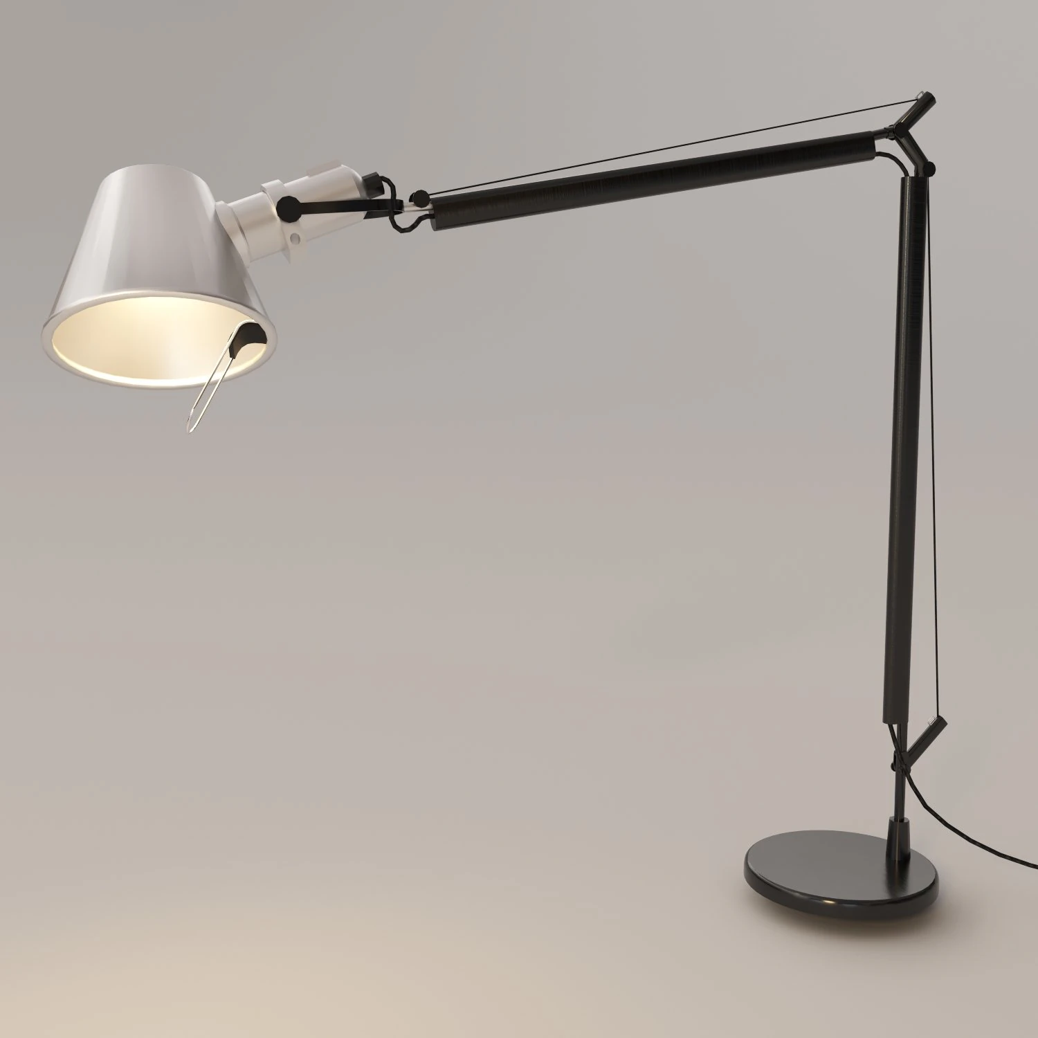 tolmeo desk lamp 3D Model .c4d .max .obj .3ds .fbx .stl .blend