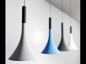 concrete light fixture ue4 3D Model