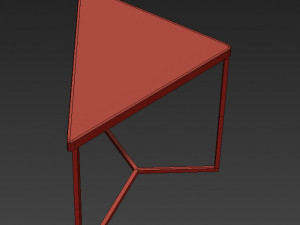 modular table shelf chair ue4 3D Модель