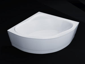 acrylic corner bath newday Modèle 3D