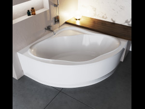 acrylic corner bath newday Modèle 3D