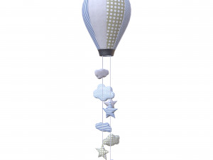 hot air balloon baby mobile 3Dモデル