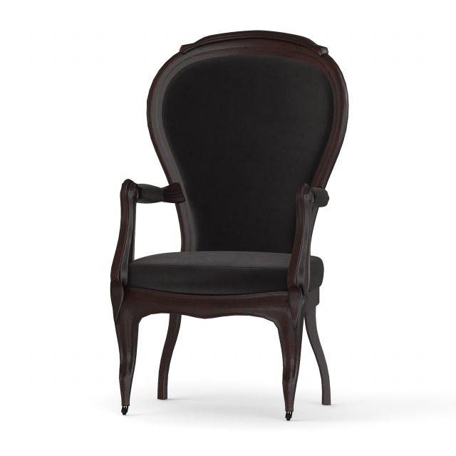 classic chair pbr Model 3D .c4d .max .obj .3ds .fbx .stl .blend 