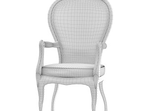 classic chair pbr Model 3D