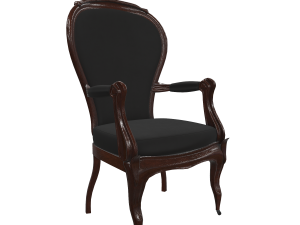 classic chair pbr Model 3D