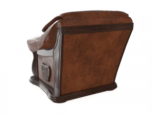 armchair lord brown pbr 3D Model
