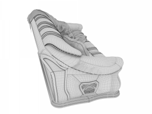 sofa lord pbr Model 3D