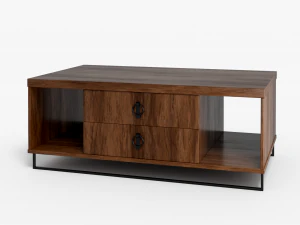 कॉफ़ी टेबल टिब्बन 3D मॉडल