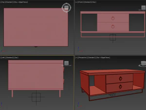 Coffee Table Tibbons 3D Model