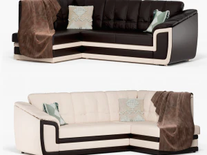 Canap&eacute; Bayron Modèle 3D