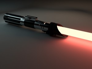 darth vaders lightsaber 3D मॉडल