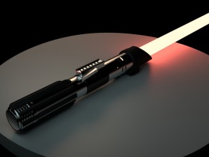 darth vaders lightsaber Model 3D