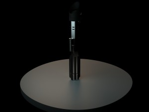 darth vaders lightsaber Model 3D